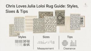 Chris Loves Julia Loloi Rug Guide: Styles, Sizes & Tips