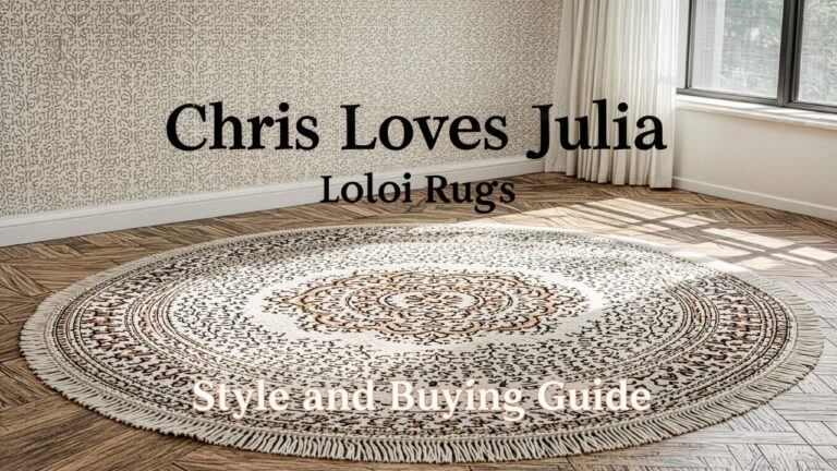 Chris Loves Julia Loloi Rugs: Style and Buying Guide