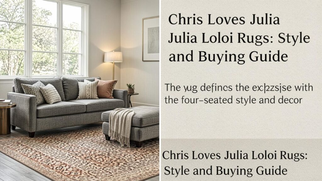 Chris Loves Julia Loloi Rugs: Style and Buying Guide