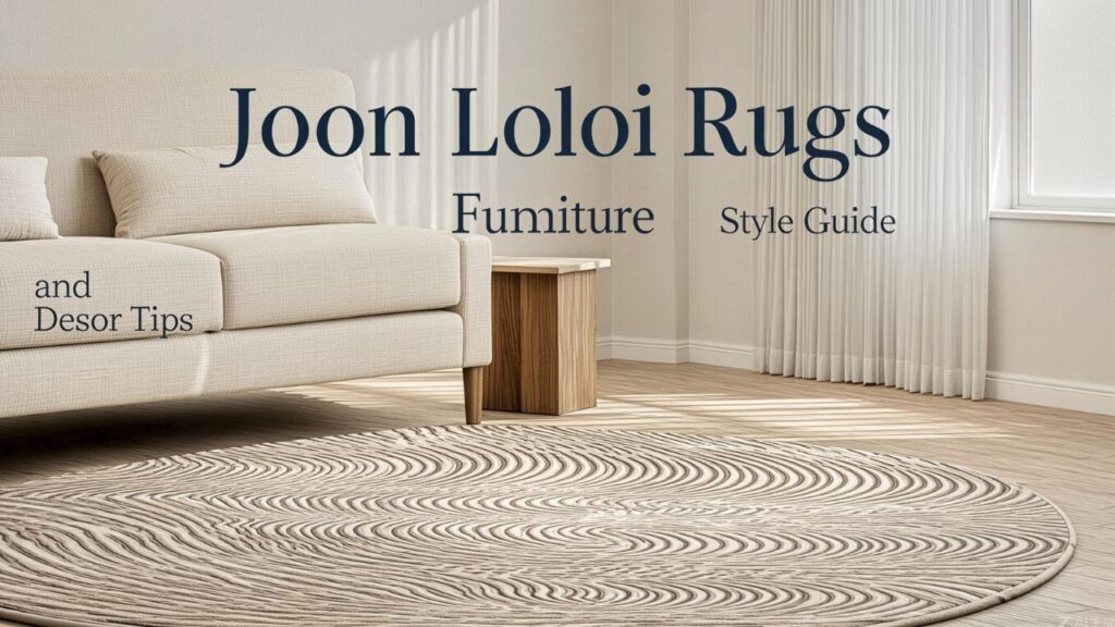 Joon Loloi Rugs, Furniture, Style Guide, and Decor Tips