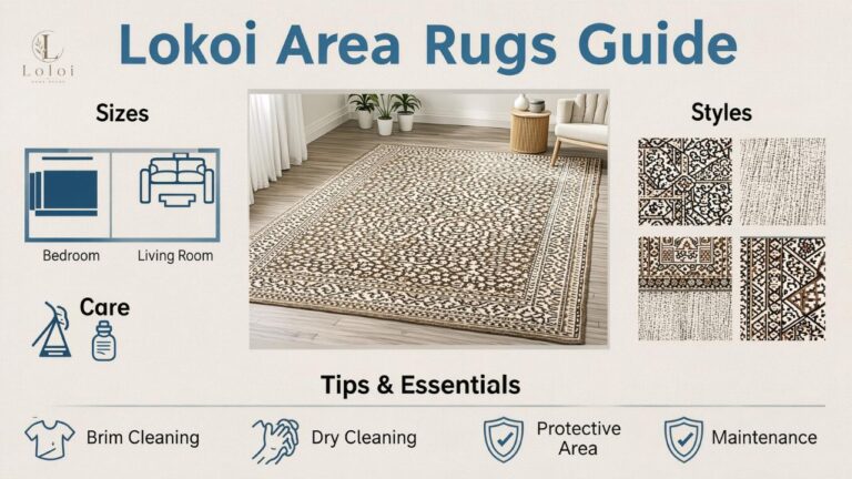 Loloi Area Rugs Guide: Sizes, Styles, Care, and Tips
