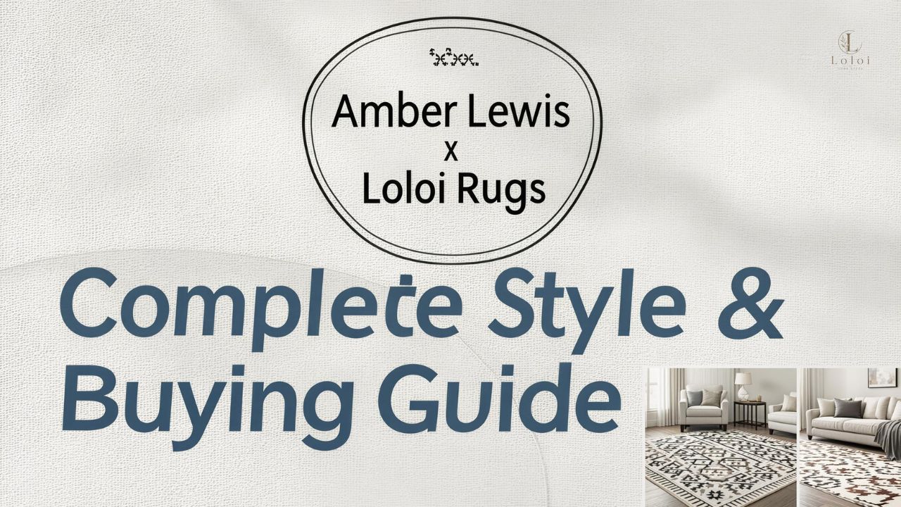 Amber Lewis x Loloi Rugs: Complete Style & Buying Guide