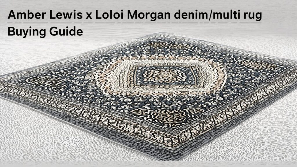 Amber Lewis x Loloi morgan denim/multi rug Buying Guide