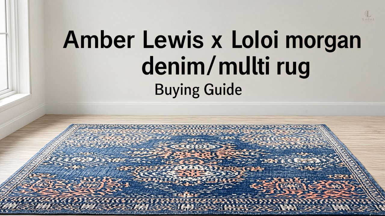 Amber Lewis x Loloi morgan denim/multi rug Buying Guide