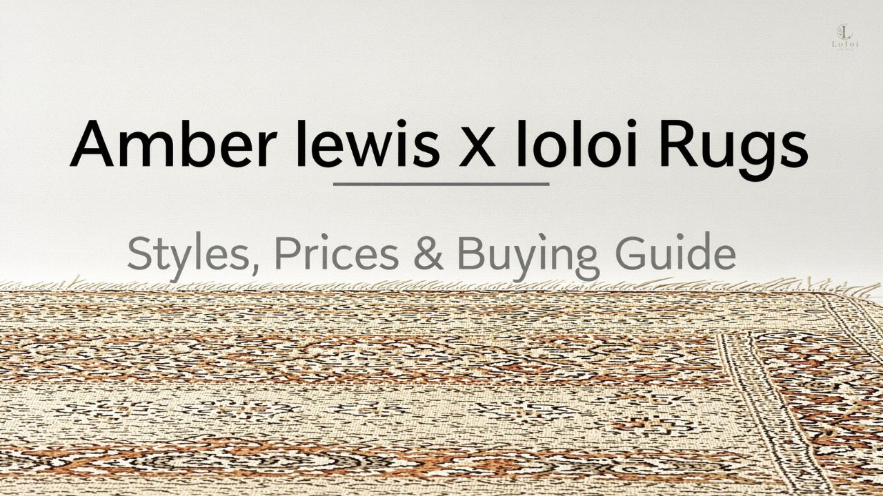 Amber lewis x loloi Rugs: Styles, Prices & Buying Guide