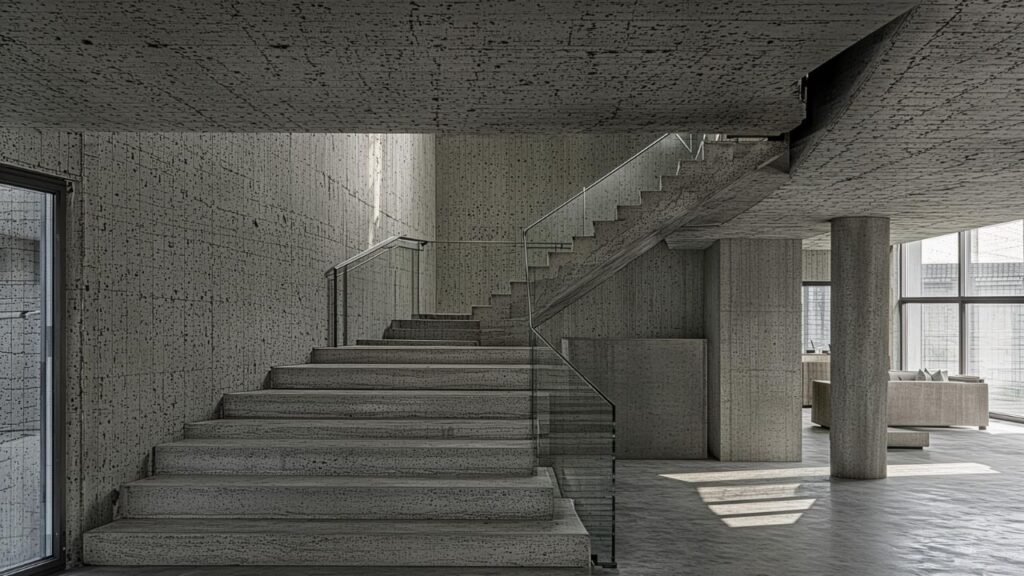 Concrete Stairs Design Ideas for Modern Stylish Homes