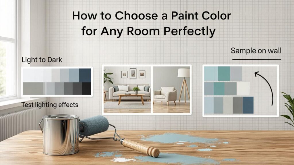 How to Choose a Paint Color for Any Room Perfectly