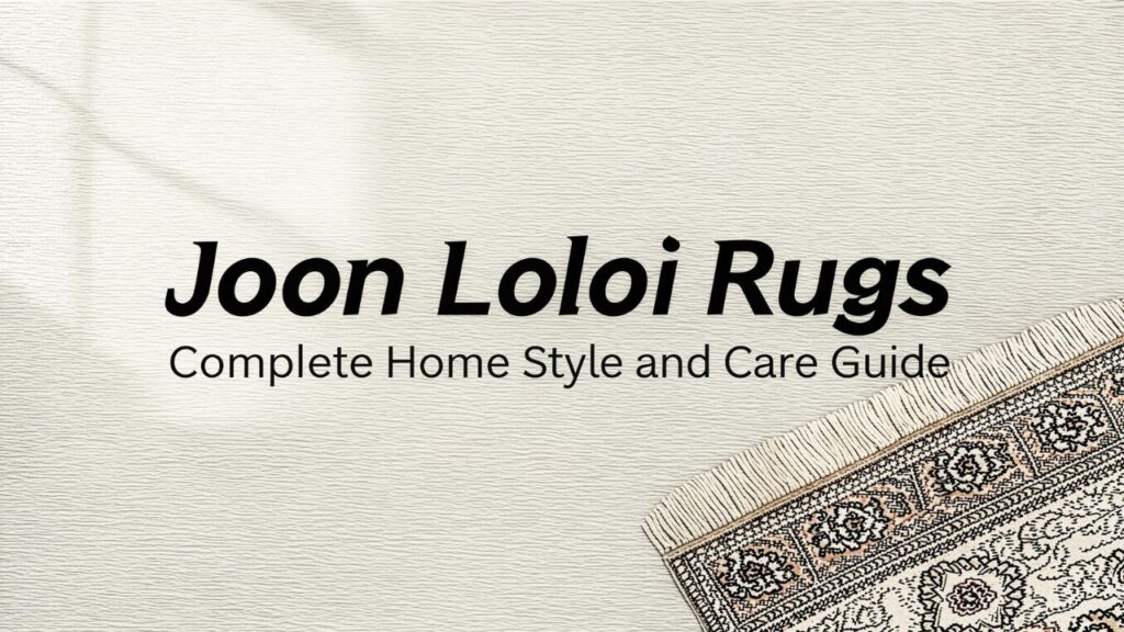 Joon Loloi Rugs: Complete Home Style and Care Guide