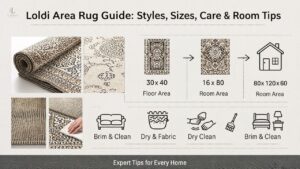 Loloi Area Rug Guide: Styles, Sizes, Care & Room Tips
