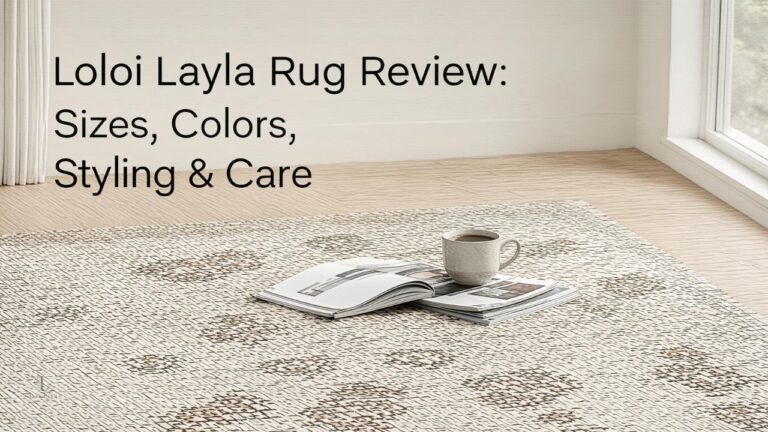 Loloi Layla Rug Review: Sizes, Colors, Styling & Care