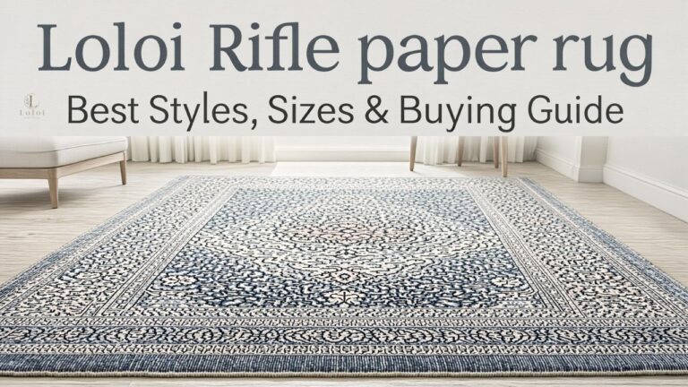 Loloi Rifle paper rug: Best Styles, Sizes & Buying Guide