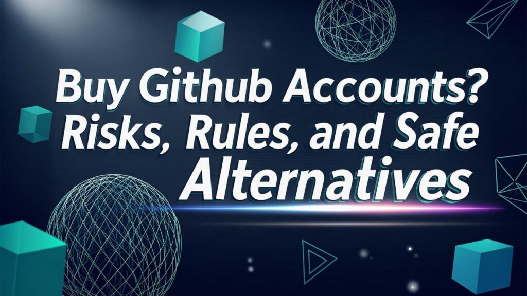Buy GitHub Accounts? Risks, Rules, and Safe Alternatives