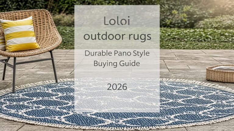 Loloi outdoor rugs: Durable Patio Style Buying Guide 2026