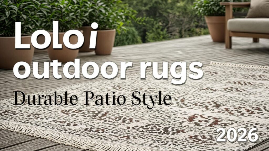 Loloi outdoor rugs: Durable Patio Style Buying Guide 2026