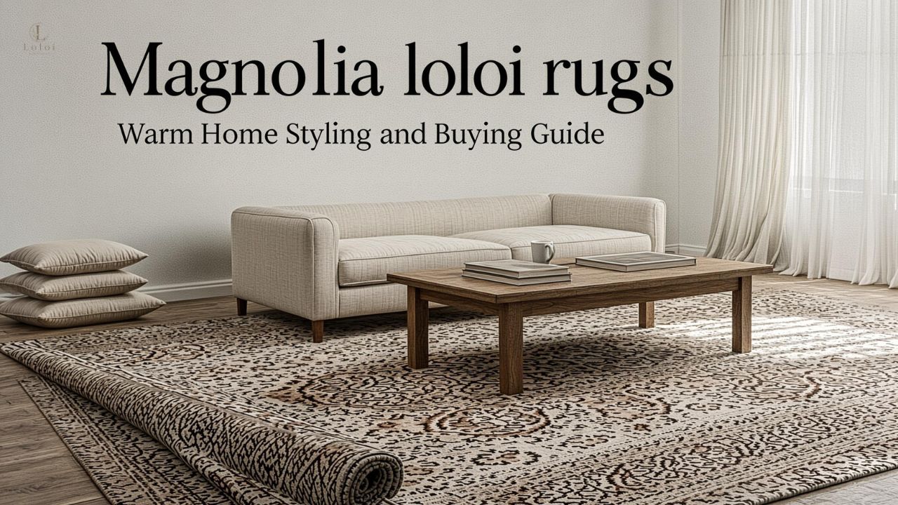Magnolia loloi rugs: Warm Home Styling and Buying Guide