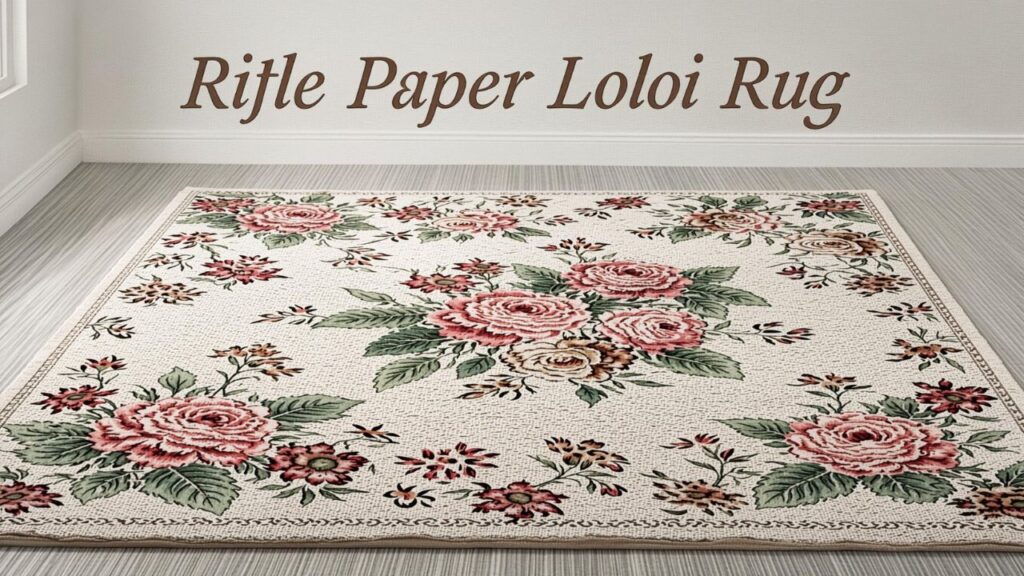 Rifle Paper Loloi Rug: Floral Styles, Sizes & Care Guide
