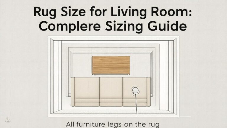 Rug Size for Living Room: Complete Sizing Guide