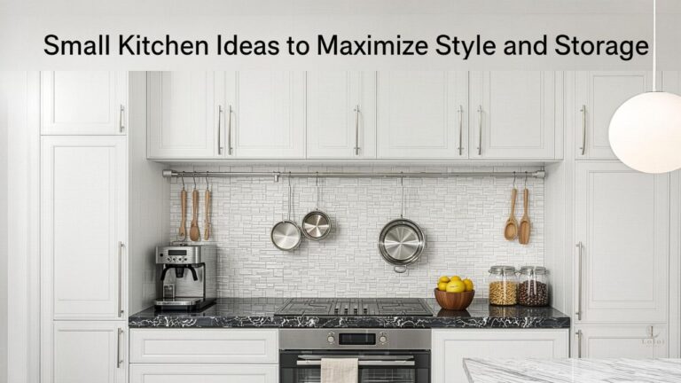 Small Kitchen Ideas to Maximize Style and Storage