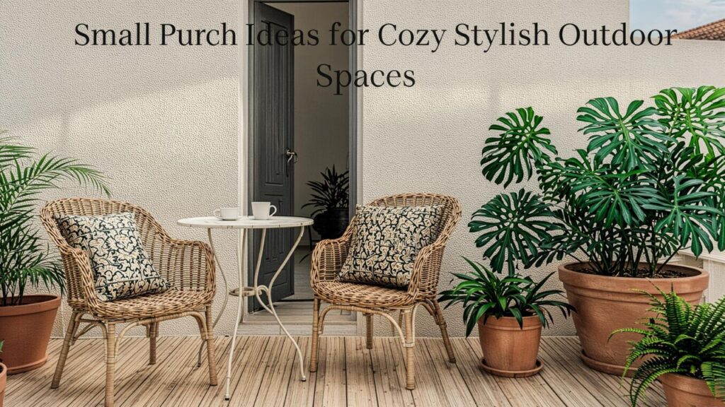 Small Porch Ideas for Cozy Stylish Outdoor Spaces