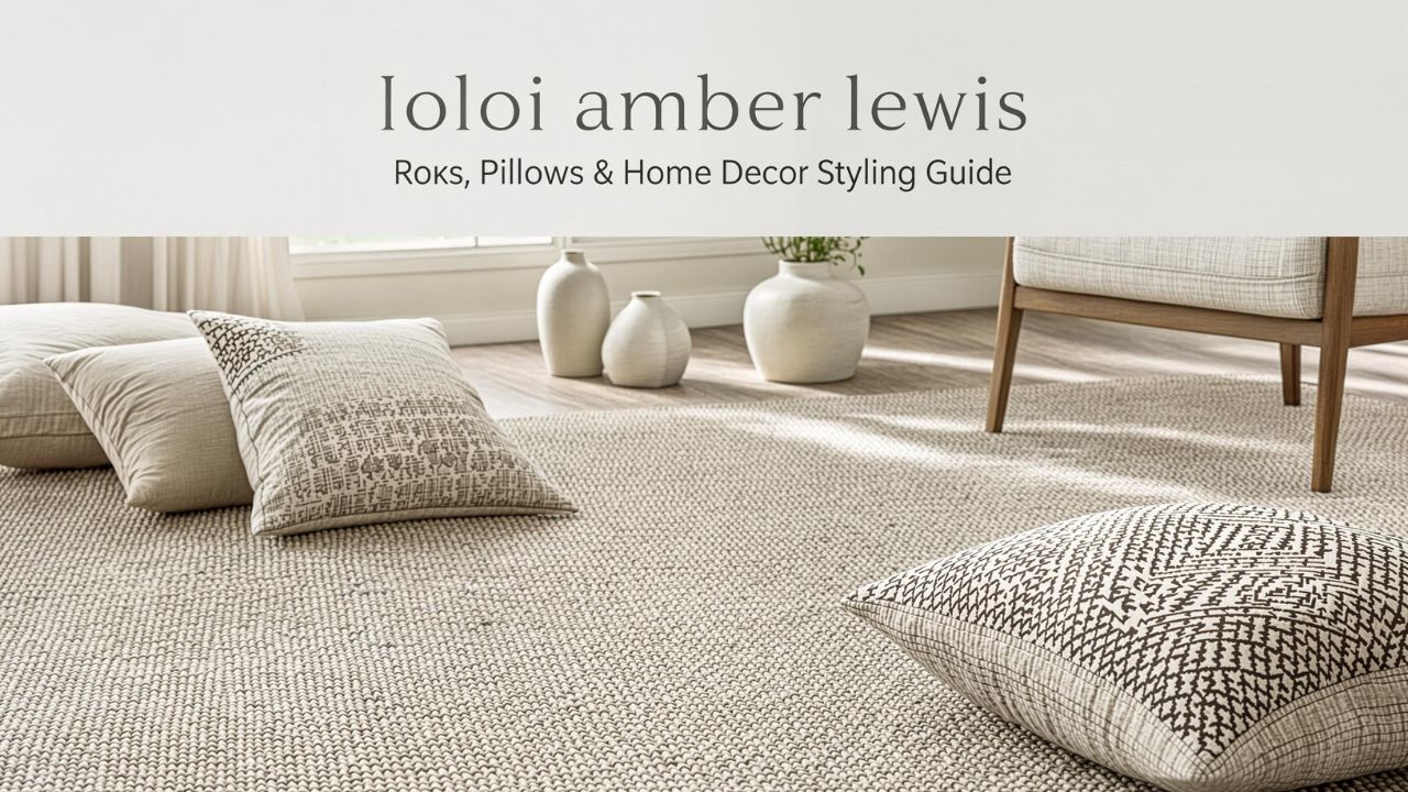 loloi amber lewis: Rugs, Pillows & Home Decor Styling Guide