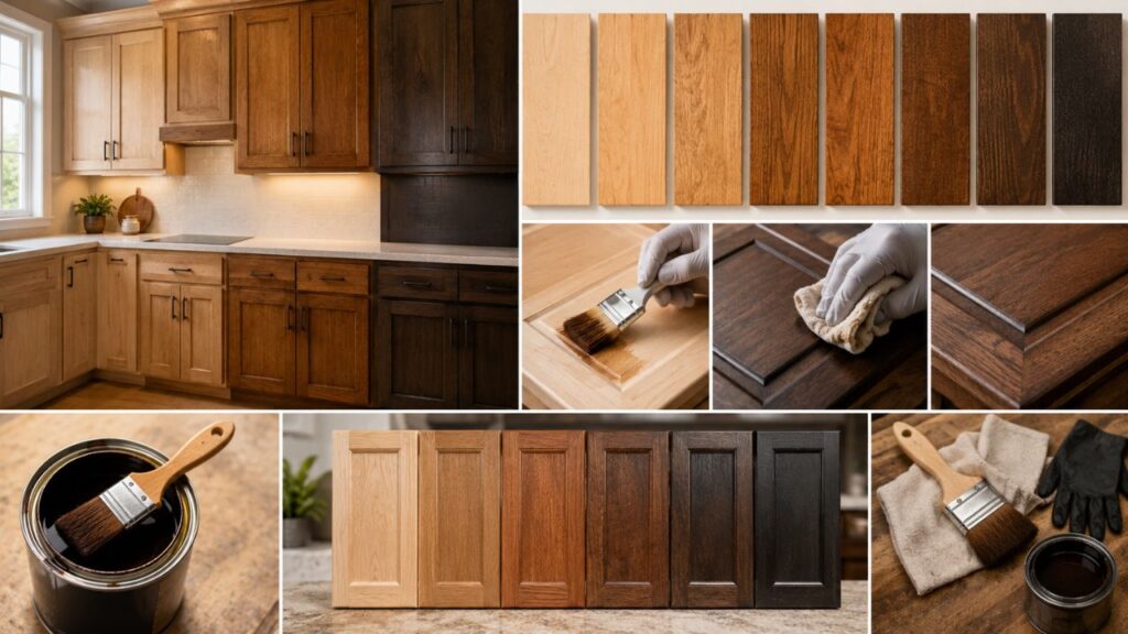 Cabinet Staining Guide: Colors, Costs & Pro Tips