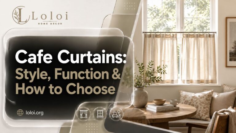 Cafe Curtains: Style, Function & How to Choose