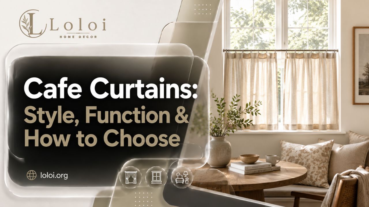 Cafe Curtains: Style, Function & How to Choose