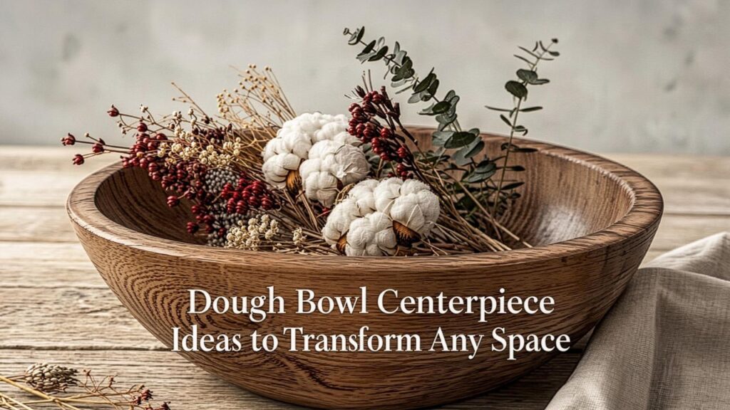 Dough Bowl Centerpiece Ideas to Transform Any Space