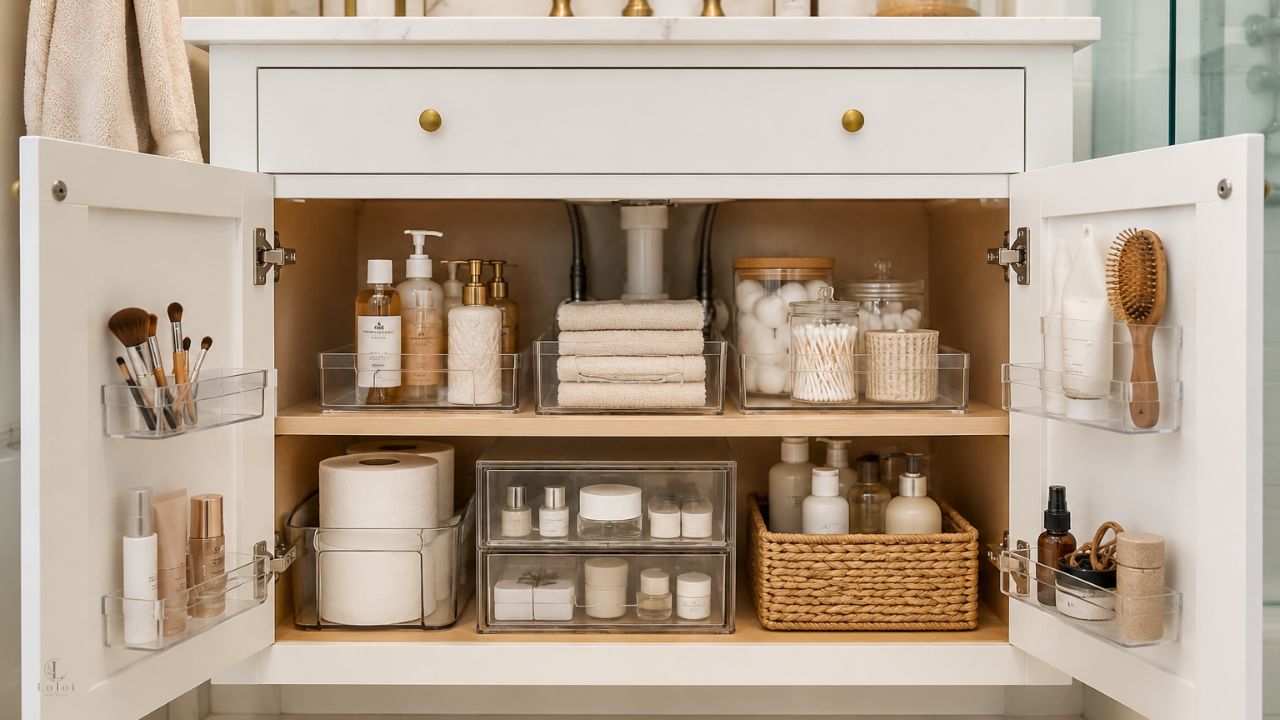 How to Organize Bathroom Cabinet Space Like a Pro