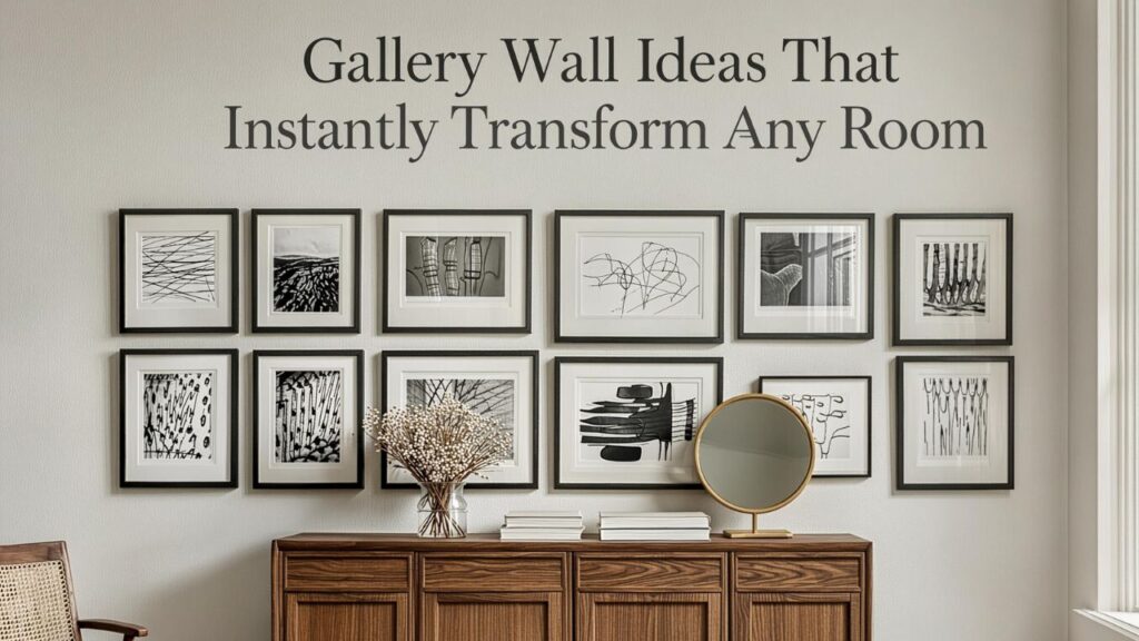 Gallery Wall Ideas That Instantly Transform Any Room