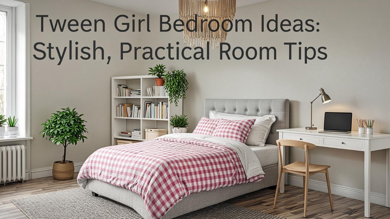Tween Girl Bedroom Ideas: Stylish, Practical Room Tips