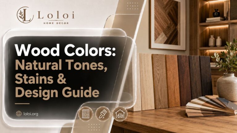 Wood Colors: Natural Tones, Stains & Design Guide